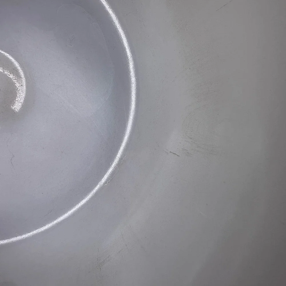 Vintage Sunbeam Mixmaster White Milk Glass Mixing Bowl 9 Inch Large Replacement
